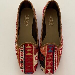 ARTEMIS  DESIGN CO Turkish Kilim Women's Ballet Flats  Size EU 40 / 10- 10.5